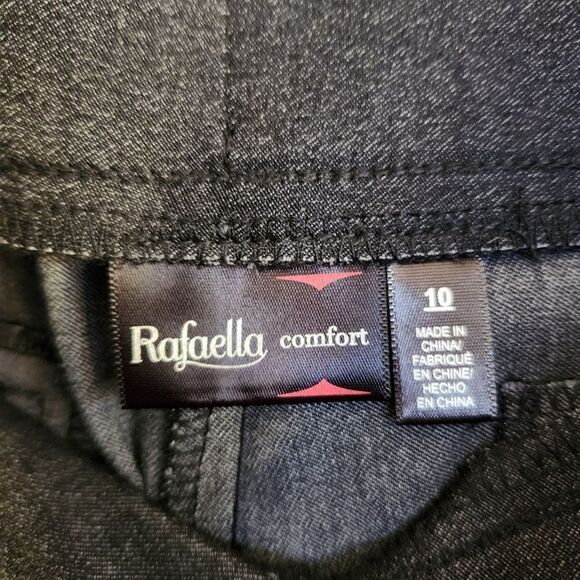 Rafaella Comfort Essentials Womens Pull-On Slim Leg Zip Ankle Size 10 - Picture 6 of 10